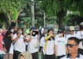Ribuan Masyarakat Konawe Ramaikan Jalan Sehat Kementerian BUMN